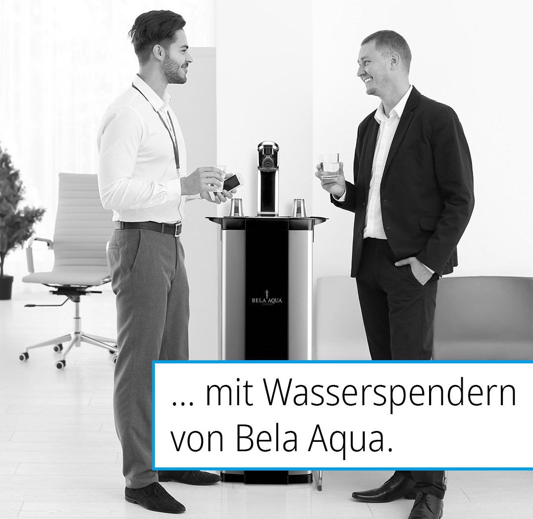 Wasserspender von Bela Aqua für Büro, Fitnessstudios, Krankenhäuser und andere Arbeitsplätze