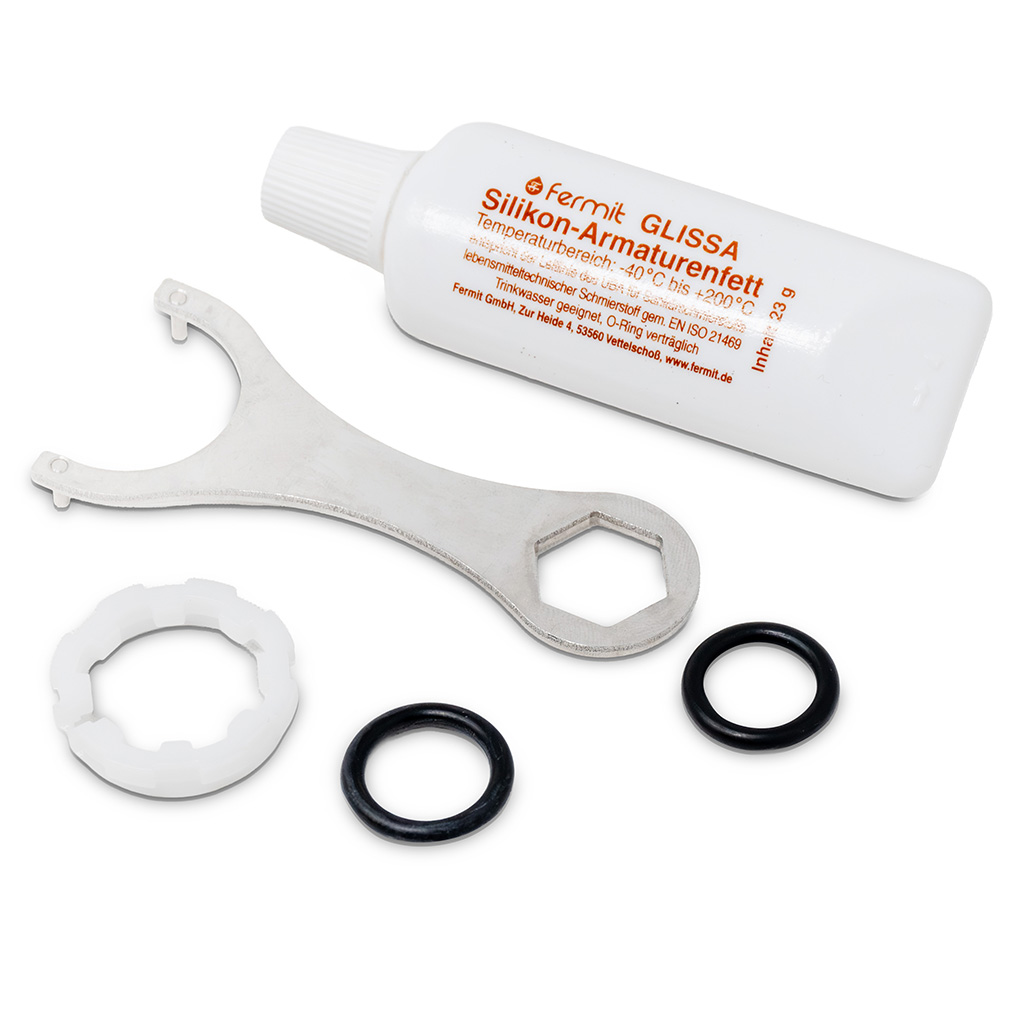 Dichtungsset „Milano“ – Dreiwege-Wasserhahn (inkl. Armaturenfett)