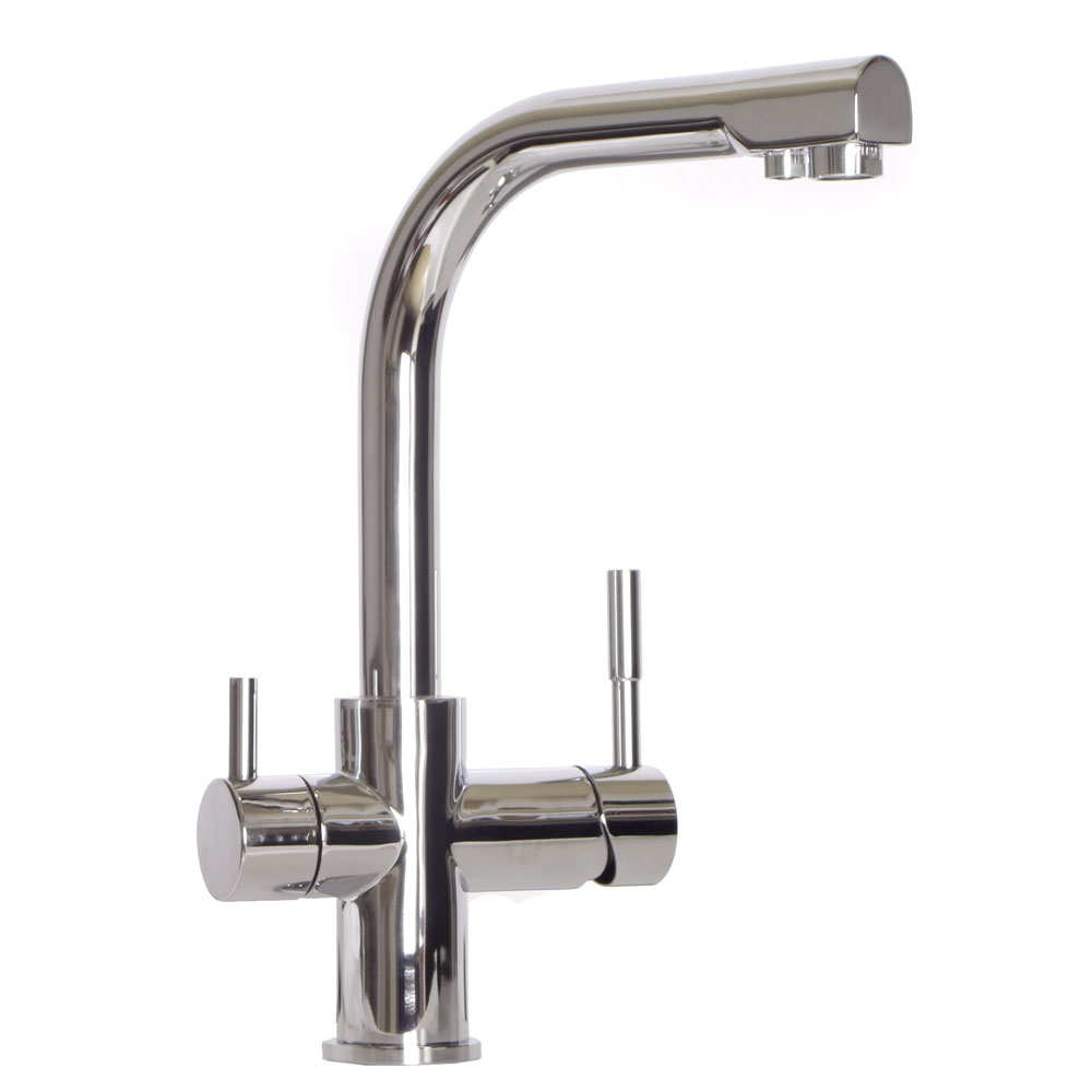 3-Wege-Wasserhahn MILANO Chrom